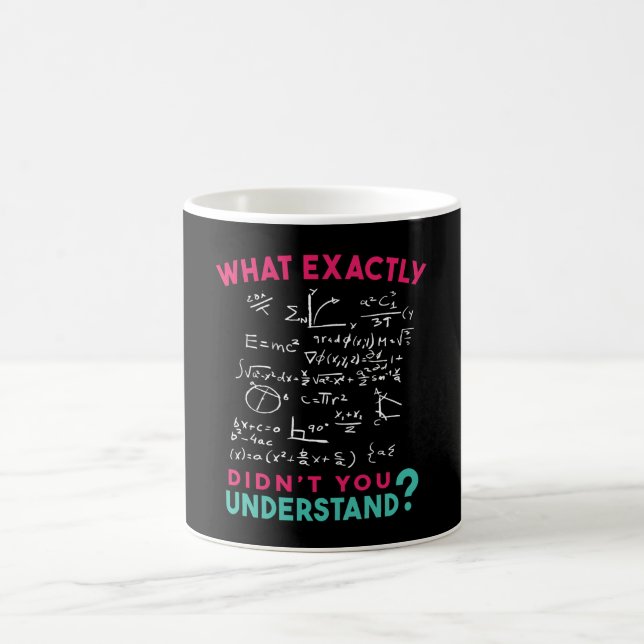 Taza De Café Physics Math Formula Joke (Centro)