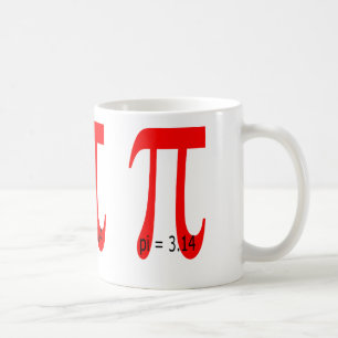 Taza De Café pi = 3,14159265