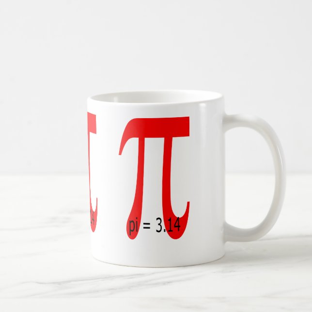 Taza De Café pi = 3,14159265 (Derecha)