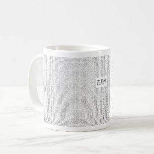 Taza De Café Pi al 10,000o lugar decimal