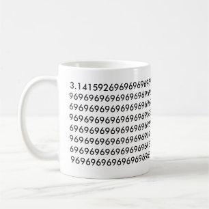 Taza De Café Pi al dígito 69