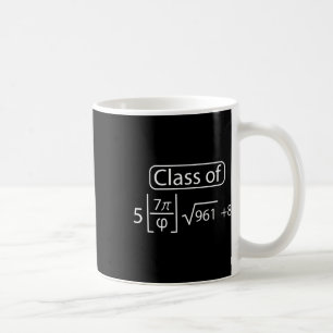 Taza De Café Pi Day Cl Del Graduado Graduado De Math Lover