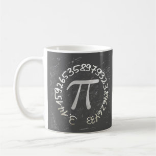 Taza De Café Pi Day PiDay Chalkboard Education