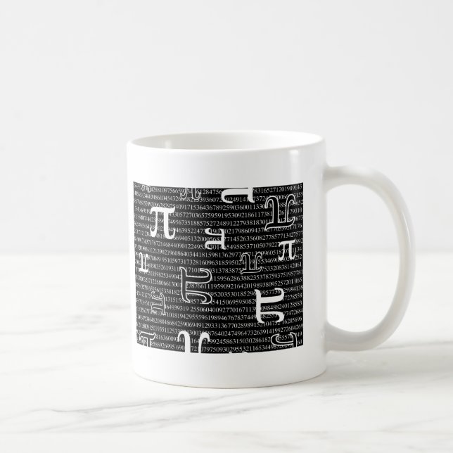 Taza De Café Pi son cuadradas (Derecha)