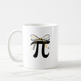 Taza De Café Pi Symbol Mug - Minimalist Math Pi Day Coffee Cup 