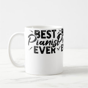 Taza De Café Pianista Intérprete de Piano