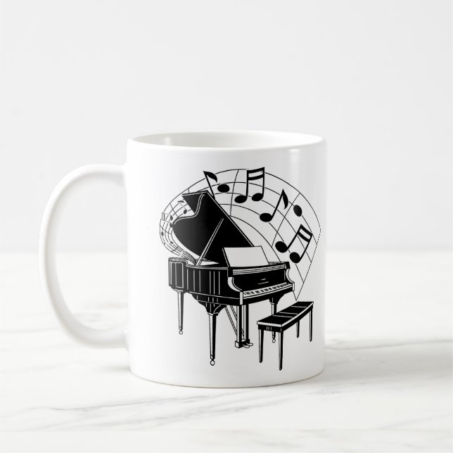 Taza De Café Piano (Izquierda)