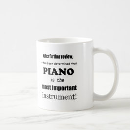 Taza De Café Piano Instrumento más importante