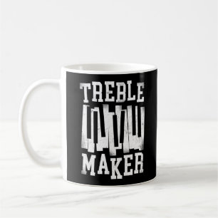 Taza De Café Piano Pianista Treble Maker Keyboard
