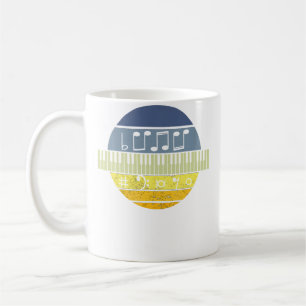 Taza De Café Piano Piano