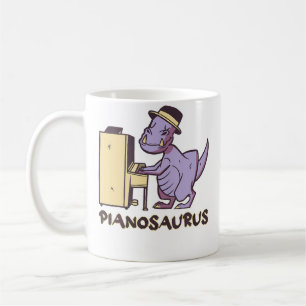 Taza De Café Pianosaurus Piano