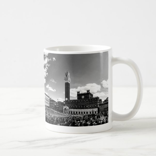 Taza De Café Piazza del Campo, Sienna.Italy (Derecha)
