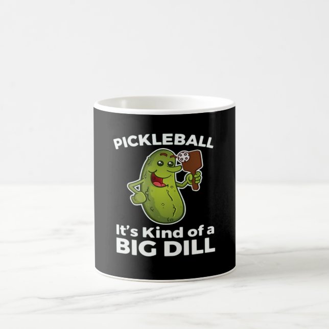 Taza De Café Pickleball Algo Grande (Centro)