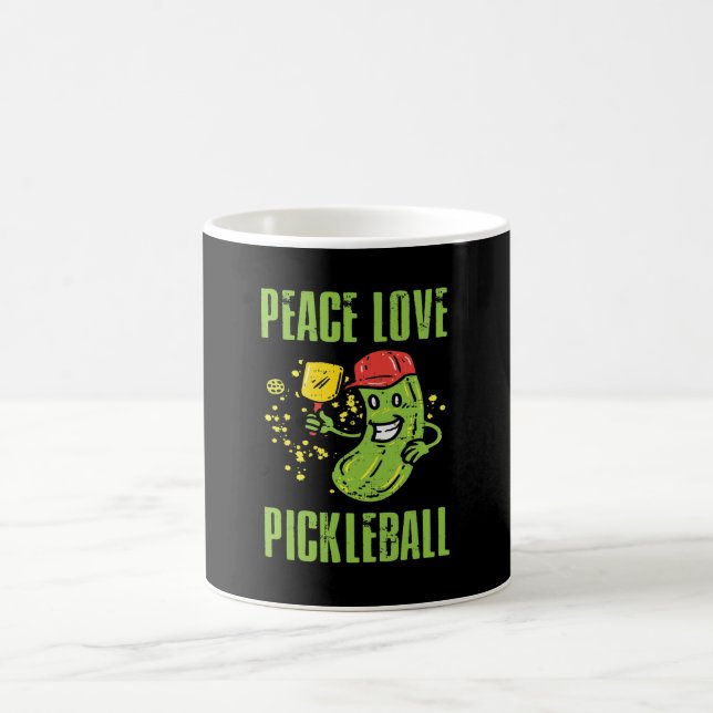Taza De Café Pickleball Divertido (Centro)