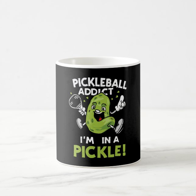 Taza De Café Pickleball Divertido (Centro)