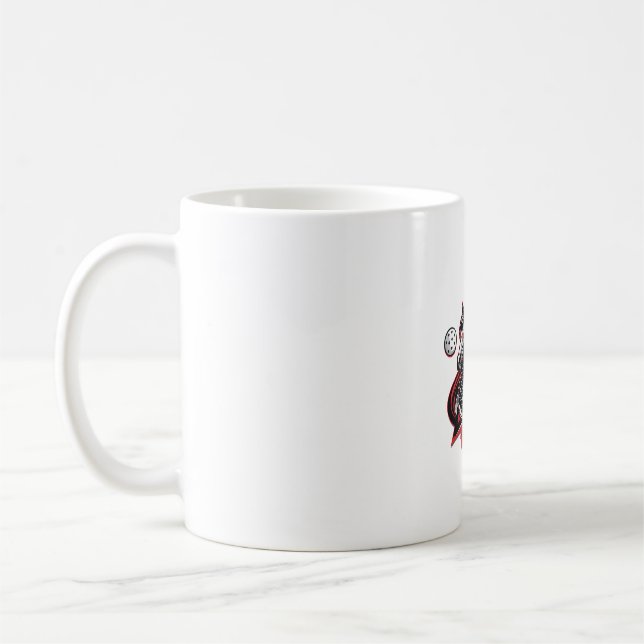 Taza De Café Pickleball Horse Lover (Izquierda)