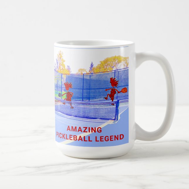 TAZA DE CAFÉ PICKLEBALL LEGEND - PERSONALIZAR (Derecha)