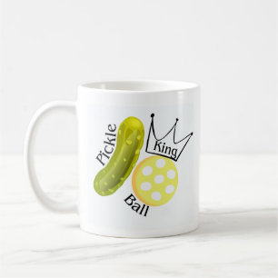 Taza De Café Pickleball Pickle Ball King Mug
