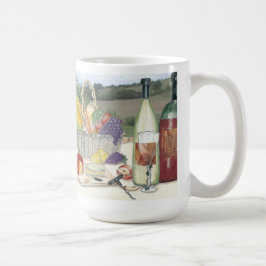 Taza De Café Picnic estilo condado de Sonoma