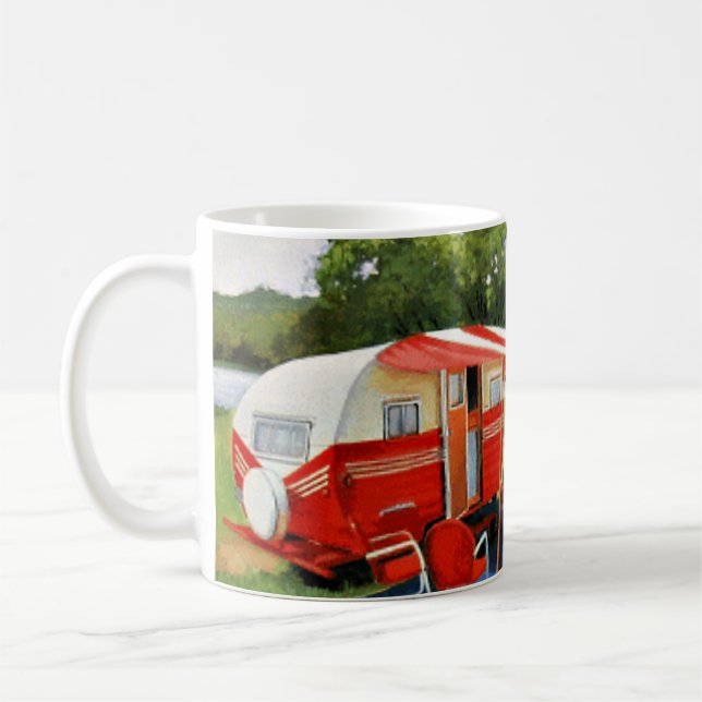 Taza De Café Picnic retro (Izquierda)