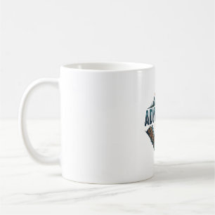 Taza de café Picos y Valles La aventura espera