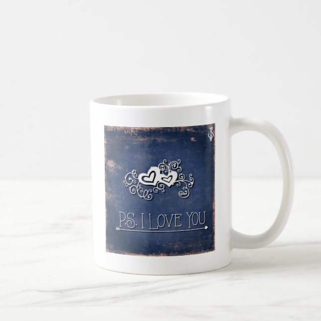 Taza De Café Picosegundo te amo (Derecha)