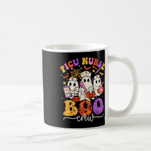 Taza De Café Picu Boo Crew disstume divertida enfermera fantasm