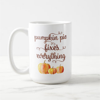 Taza De Café Pie De Calabaza Arregla Todo Cita Graciosa De Caíd