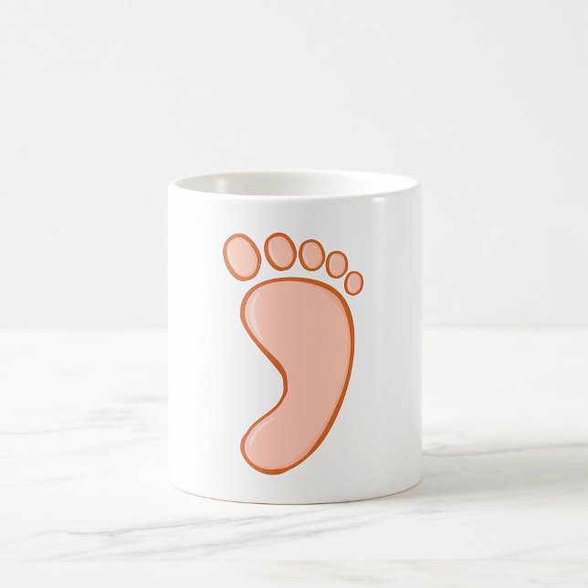 Taza De Café Pie derecho humano (Subido por el creador)