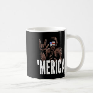 Taza De Café Pie Grande 4 De Julio Día De La Independencia Esta
