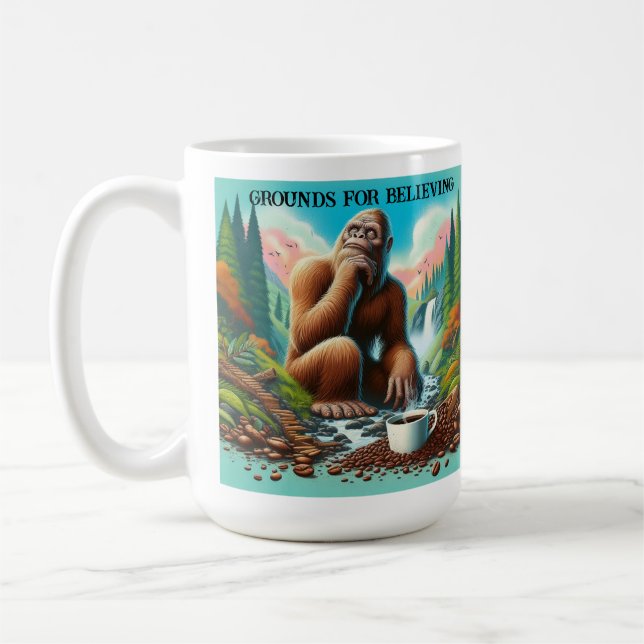 Taza De Café Pie grande, motivos para creer (Izquierda)