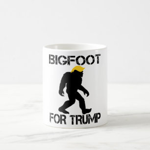 Taza De Café Pie Grande Para Las Elecciones De Trump 2024