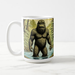Taza De Café Pie grande parado en el Personalizado de Agua