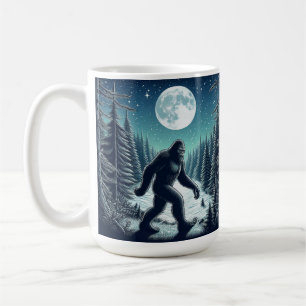 Taza De Café Pie grande, perfecto para los amantes de Sasquatch