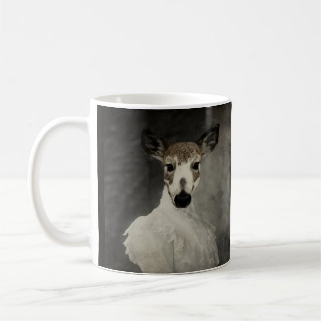 Taza De Café Piebald Deer Se Casó (Izquierda)