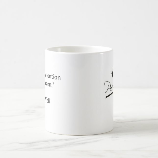 Taza De Café PieceWellQuote (Centro)