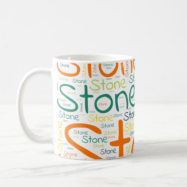 Taza De Café Piedra (Izquierda)