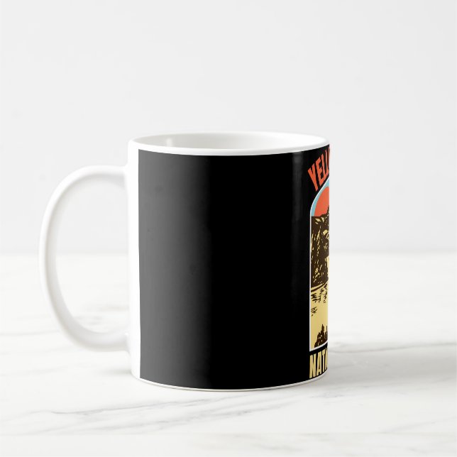 Taza De Café Piedra amarilla � Espíritu de las montañas (Izquierda)