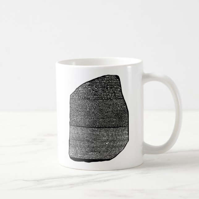 Taza De Café Piedra de Rosetta (Derecha)