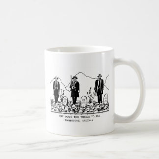 Taza De Café Piedra sepulcral, cementerio de Boothill del _de