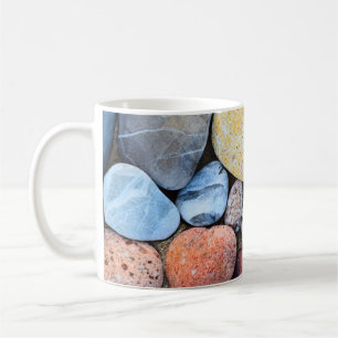 Taza De Café Piedras amarillas y grises marrones