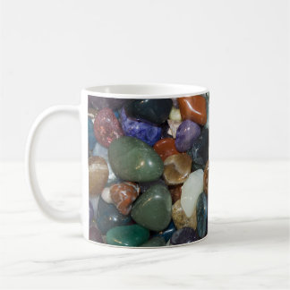 Taza De Café Piedras coloridas pulidas