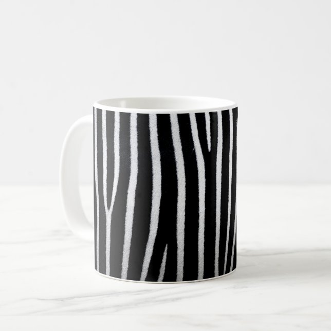 Taza De Café Piel cebra (Anverso izquierdo)