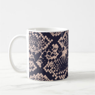Taza De Café Piel de serpiente sin soldadura Patternsnake, sin