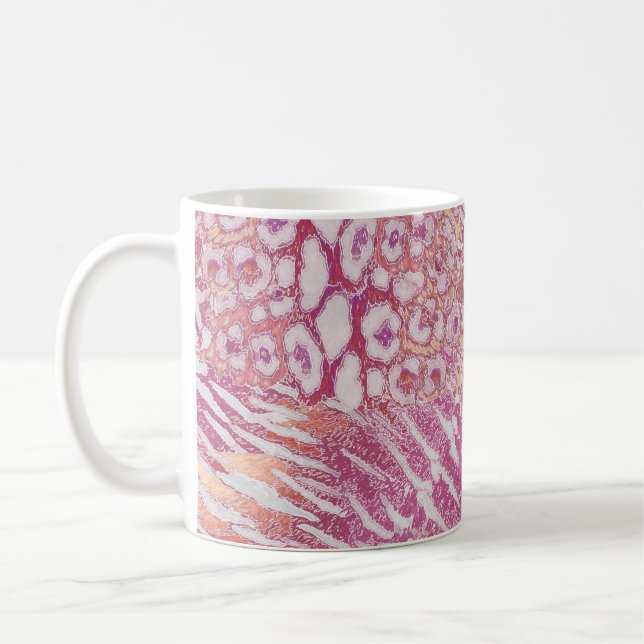 Taza De Café Piel de tigre leopardo (Izquierda)
