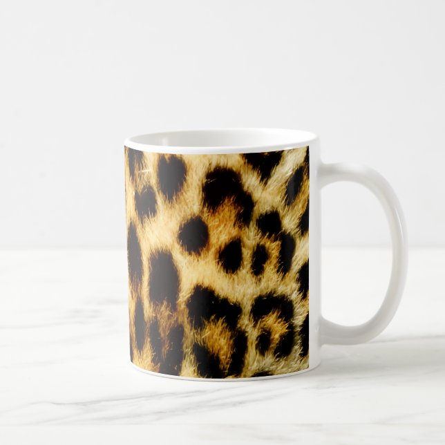 Taza De Café Piel del leopardo (Derecha)