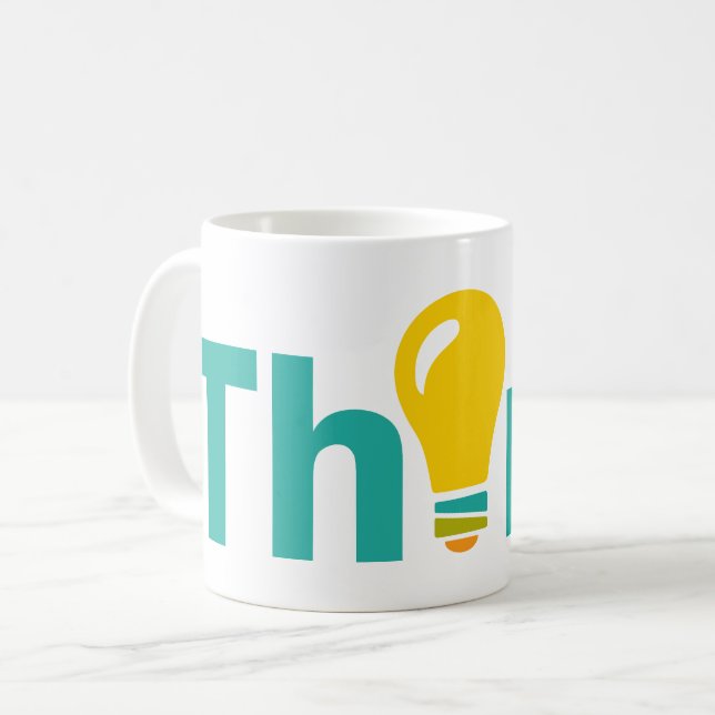 Taza De Café Piensa (Anverso izquierdo)