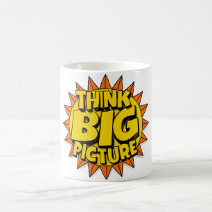 Taza De Café Piensa en Grande Imagen