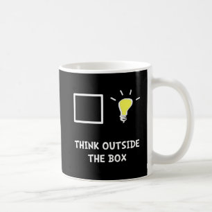 Taza De Café Piense fuera de la caja