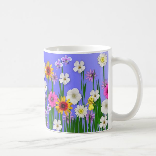 Taza De Café Piense la primavera (Derecha)